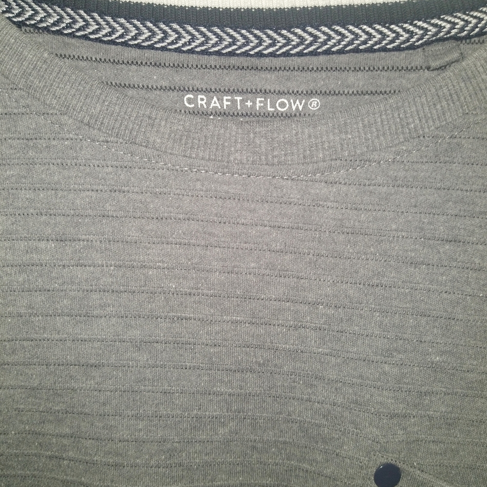 Craft + Flow Gray Men's Sweater